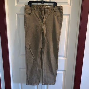 Eddie Bauer Khaki Colored Jeans